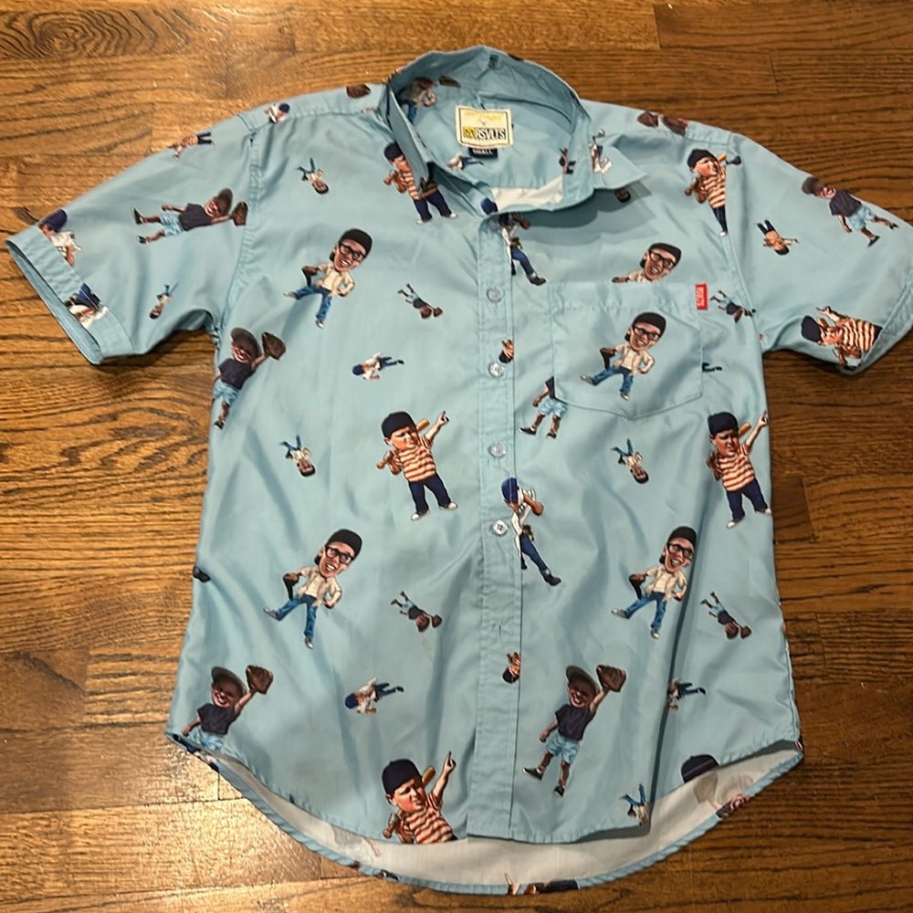 The sandlot great bambino button down rsvlt shirt